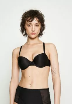 Chantelle Bare Essential-Half-Cup Memory - Beugel Bh - Black