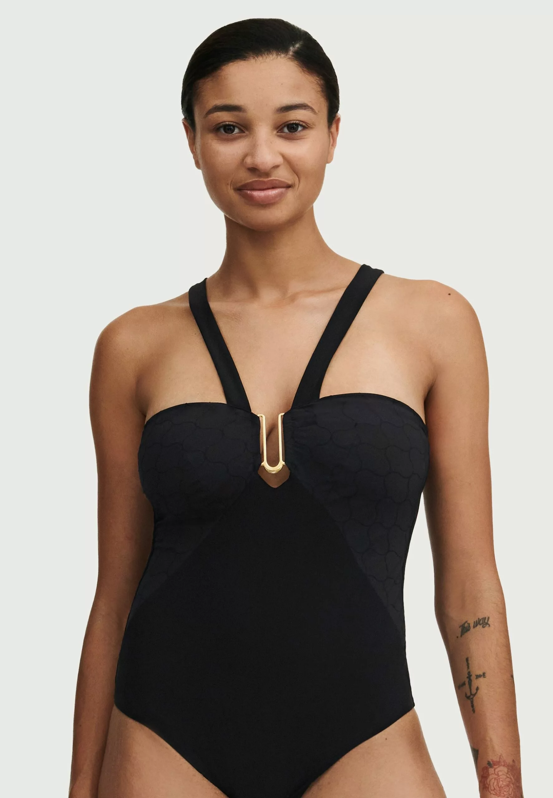 Chantelle Glow Wirefree Swimsuit - Badpak - Black 3 Chantelle Glow Wirefree Swimsuit - Badpak - Black