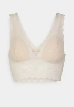 Chantelle Floral Touch Wirefree- Bustier - Golden Beige