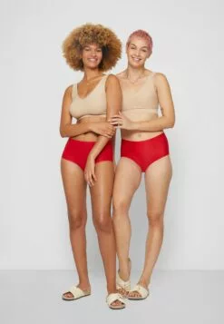 Chantelle High Waist Briefs - Slip - Poppy Red