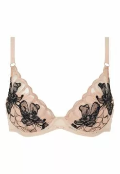 Chantelle Fleurs Bra Plunge - Beugel Bh - Golden Beige/Black 10 Chantelle Fleurs Bra Plunge - Beugel Bh - Golden Beige/Black -Chantelle Winkel 5446c755cd114d1097018bea58415ba2