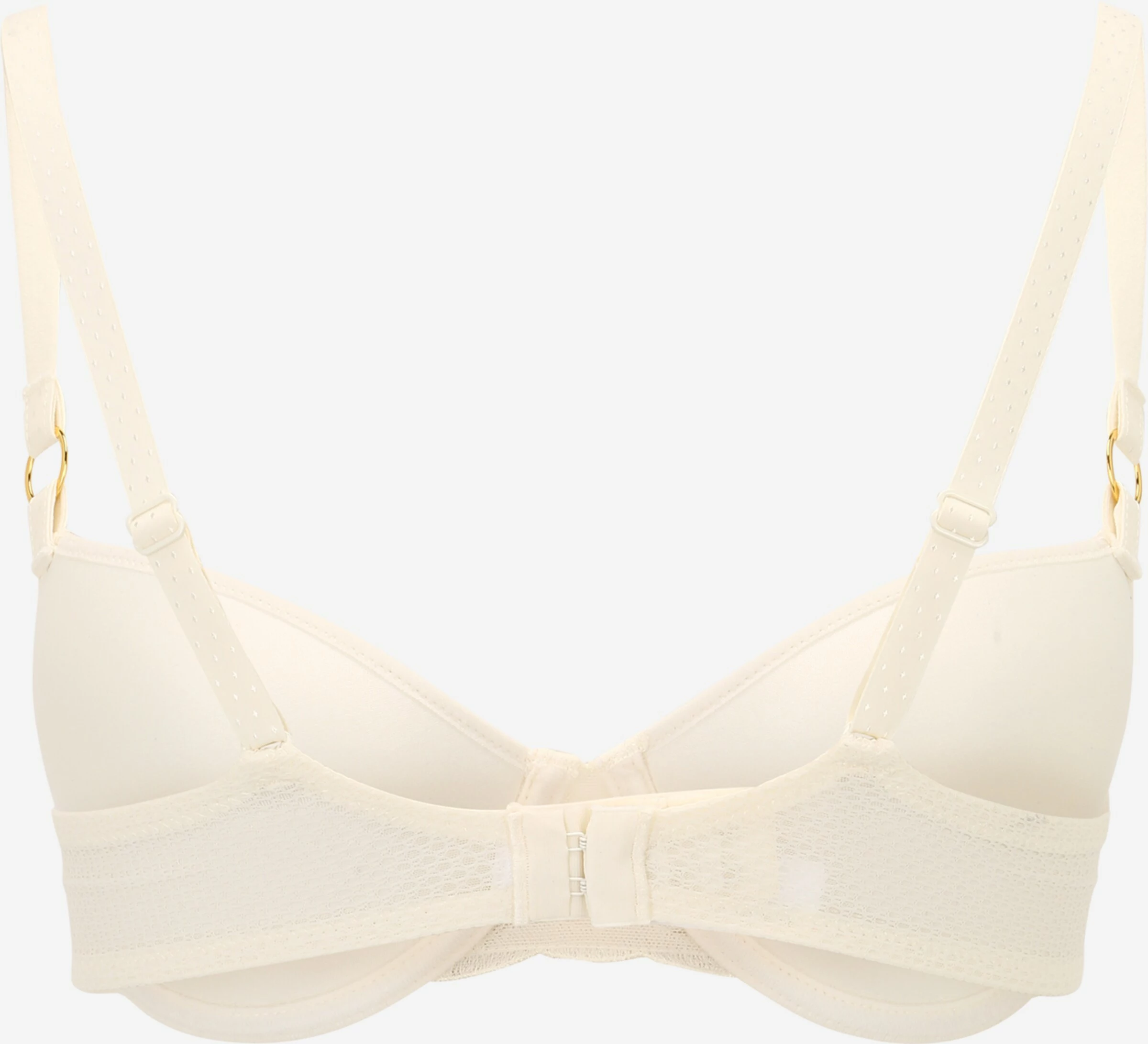 Chantelle Beugel Bhs T-shirt Bh BH FLEURS Dames Crème 4 Chantelle Beugel Bhs T-shirt Bh BH FLEURS Dames Crème - Afbeelding 2