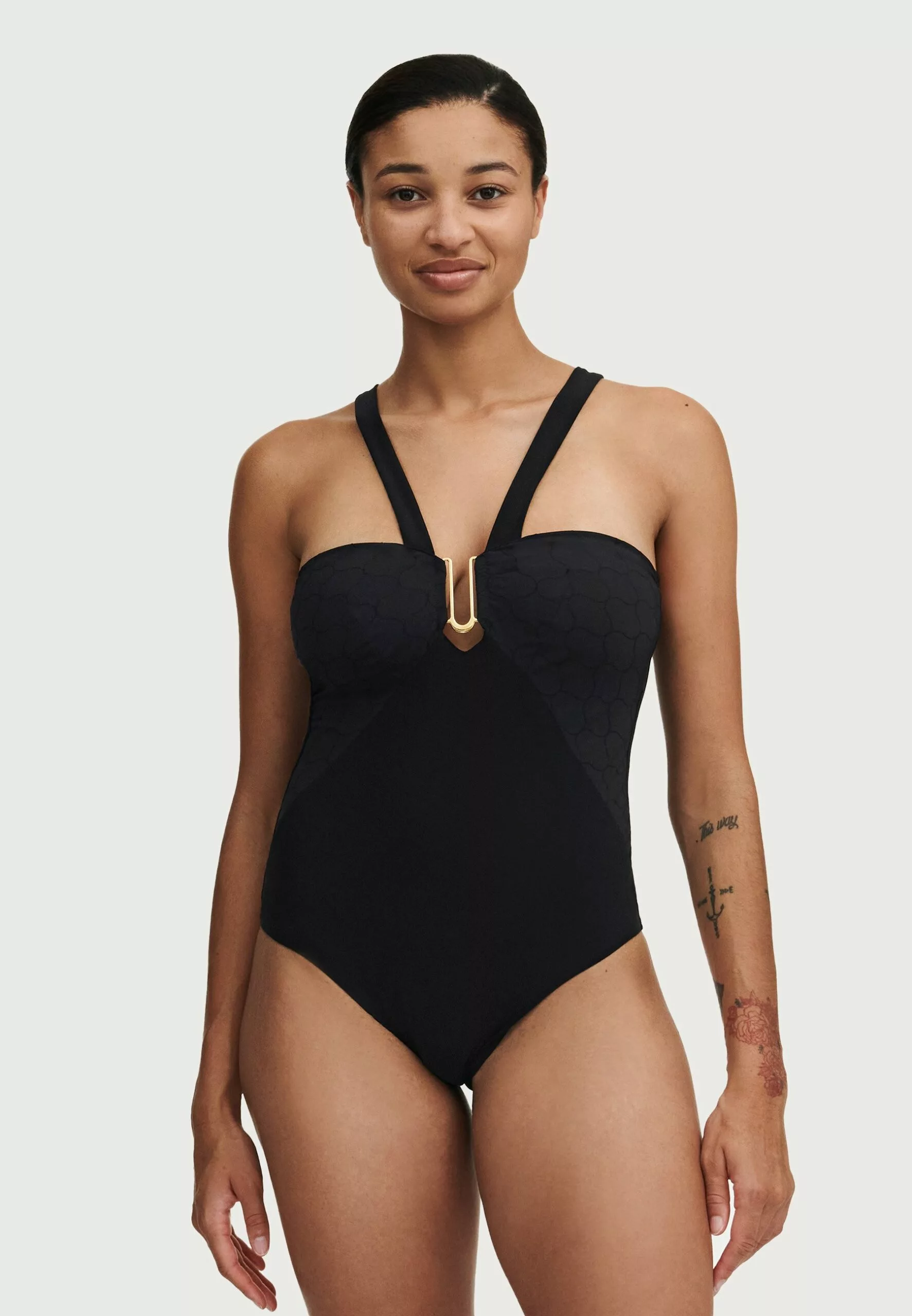 Chantelle Glow Wirefree Swimsuit - Badpak - Black 4 Chantelle Glow Wirefree Swimsuit - Badpak - Black - Afbeelding 2