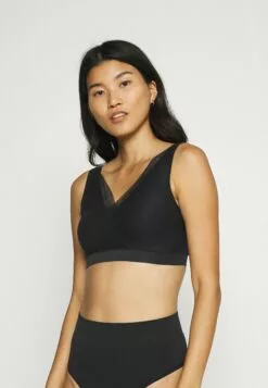 Chantelle Soft Cups V-Ausschnitt - Bustier - Schwarz