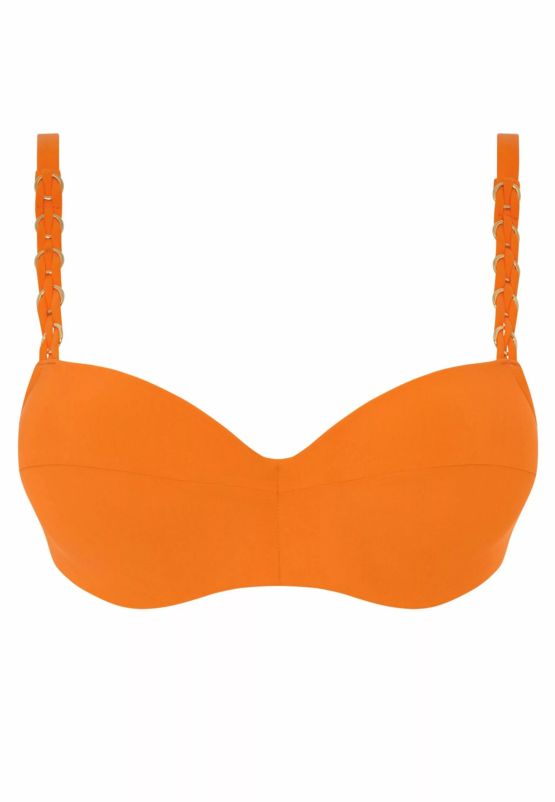 Chantelle Emblem Half Cup Memory Bra - Bikinitop - Orange 6 Chantelle Emblem Half Cup Memory Bra - Bikinitop - Orange - Afbeelding 4