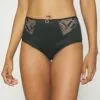 Chantelle Graphic Support High Waisted Brief - Slip - Black