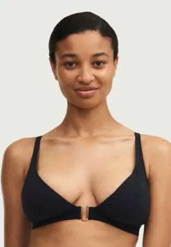 Chantelle Glow Wirefree Plunge Bra - Bikinitop - Black