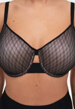 Chantelle Smooth Lines Corsetry Bra Very Covering Molded - Beugel Bh - Black/Beige -Chantelle Winkel c8a8d11fa55b49439503471b79664169