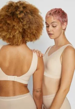 Chantelle Soft Cups V-Ausschnitt - Bustier - Beige Dore -Chantelle Winkel f12175d87e04448ba89c0d10fb0d4fcd